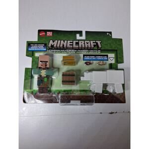 Mattel Minecraft Fisherman And Polar Bear Figure Set NEW IN STOCK